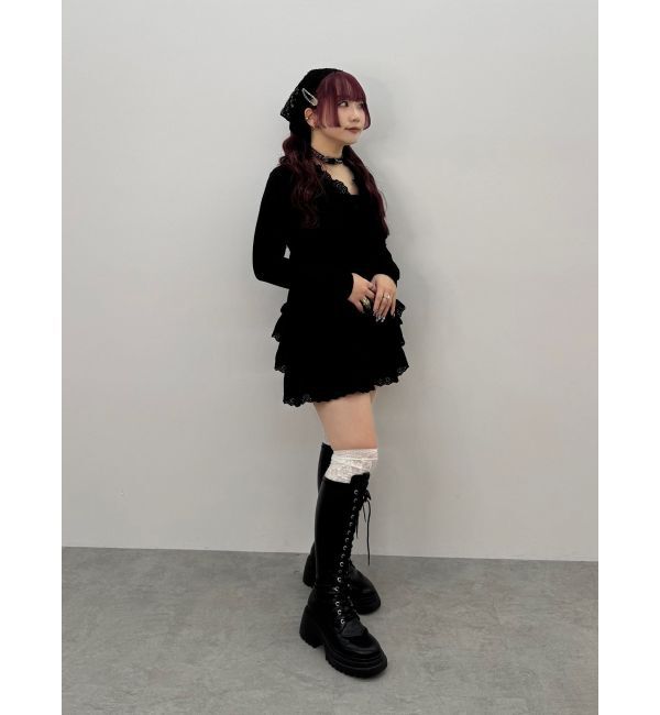 jouetie「ボレロセットフリルベアワンピース」|ワンピース|