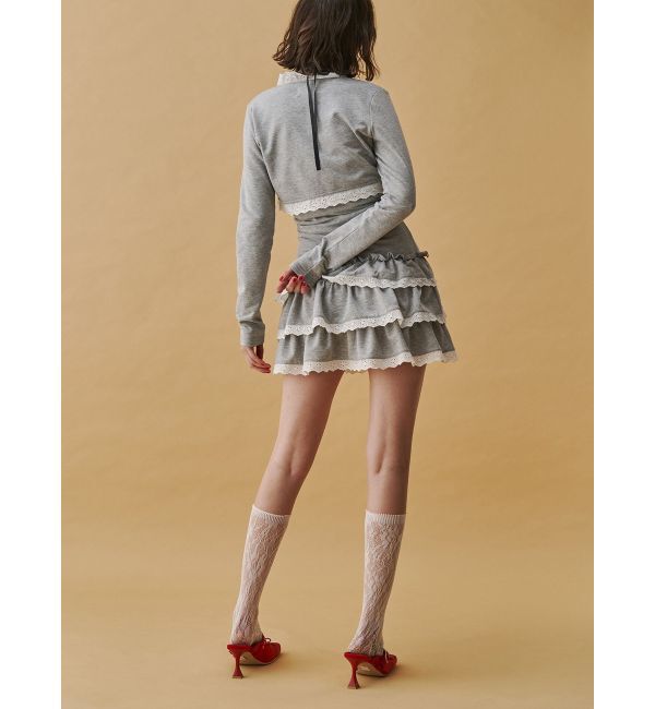 jouetie「ボレロセットフリルベアワンピース」|ワンピース|