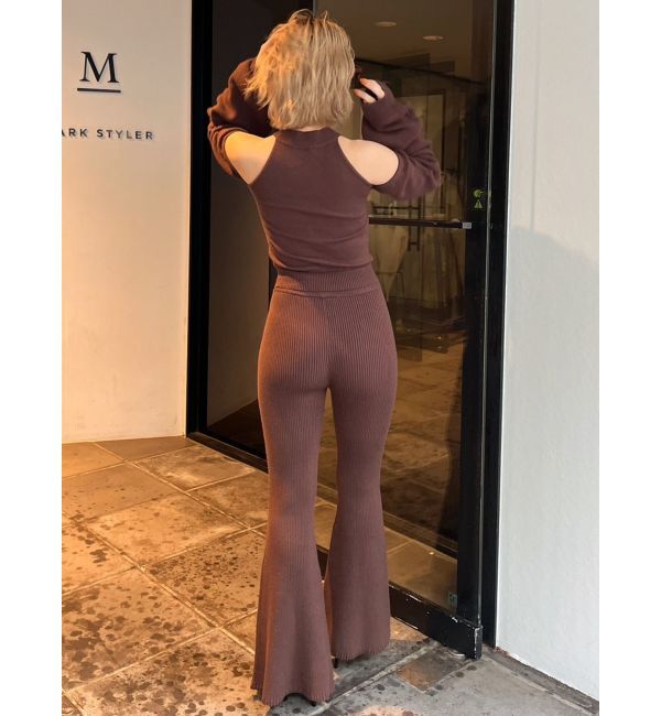 GYDA「【SET着用可】アームドッキングデザインニットトップス」|ニット・セーター|