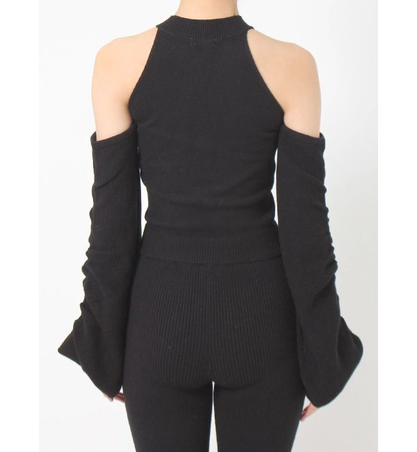 GYDA「【SET着用可】アームドッキングデザインニットトップス」|ニット・セーター|