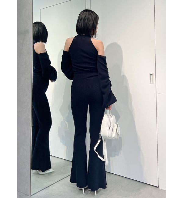 GYDA「【SET着用可】アームドッキングデザインニットトップス」|ニット・セーター|