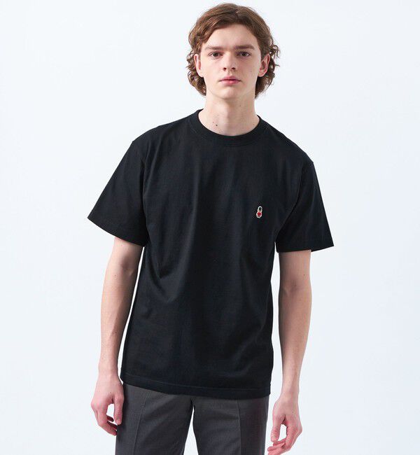 MACKINTOSH PHILOSOPHY「【WEB&一部店舗限定】バッキンガムベア 5.6oz クルーネックワンポイントTシャツ」|Tシャツ・カットソー|ブラック