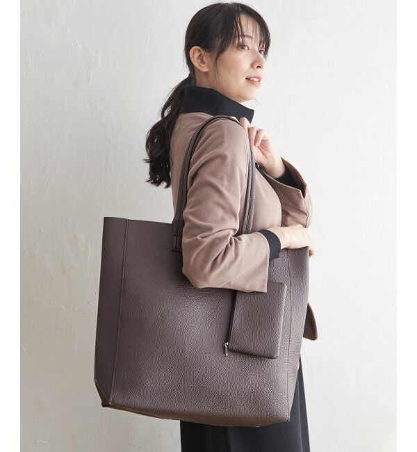 ikka「シュリンクスクエアトートバッグ」|その他|