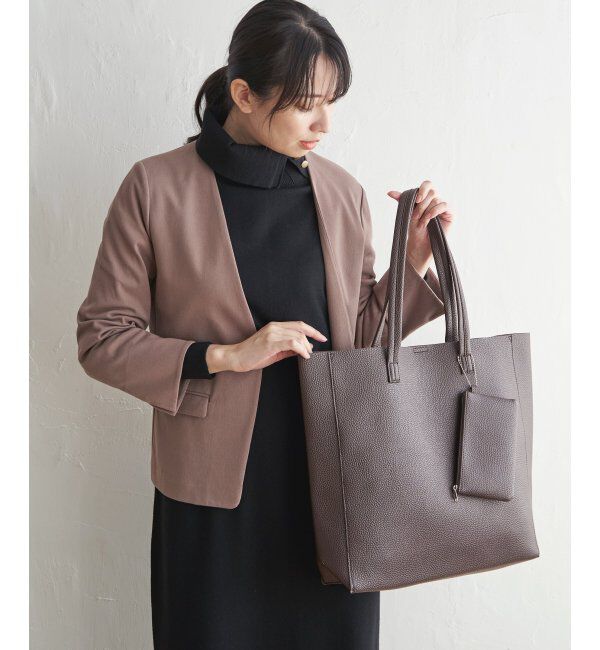 ikka「シュリンクスクエアトートバッグ」|その他|