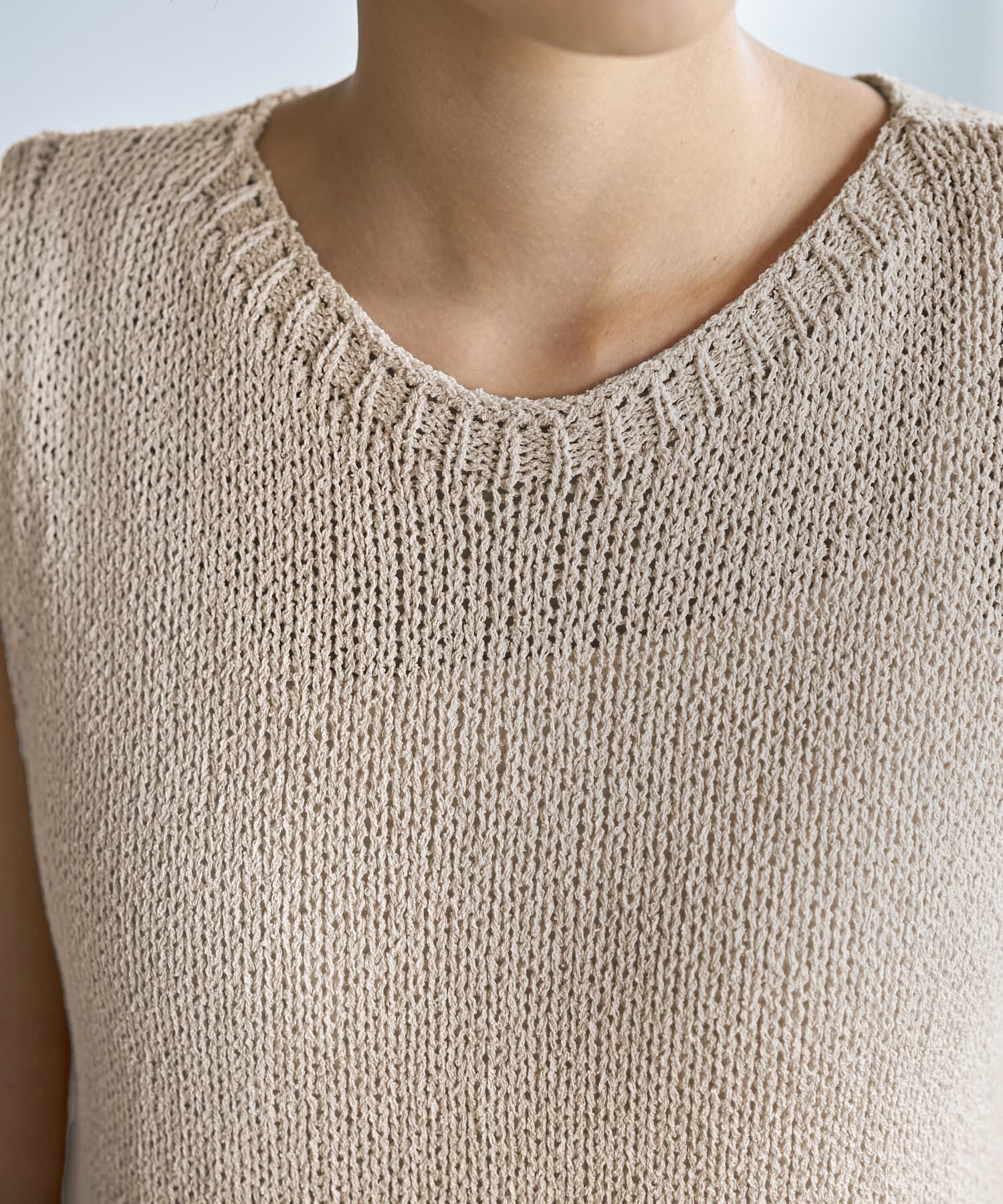 STYLE DELI「エフォートレス落ち感ニットタンクトップ」|ニット・セーター|