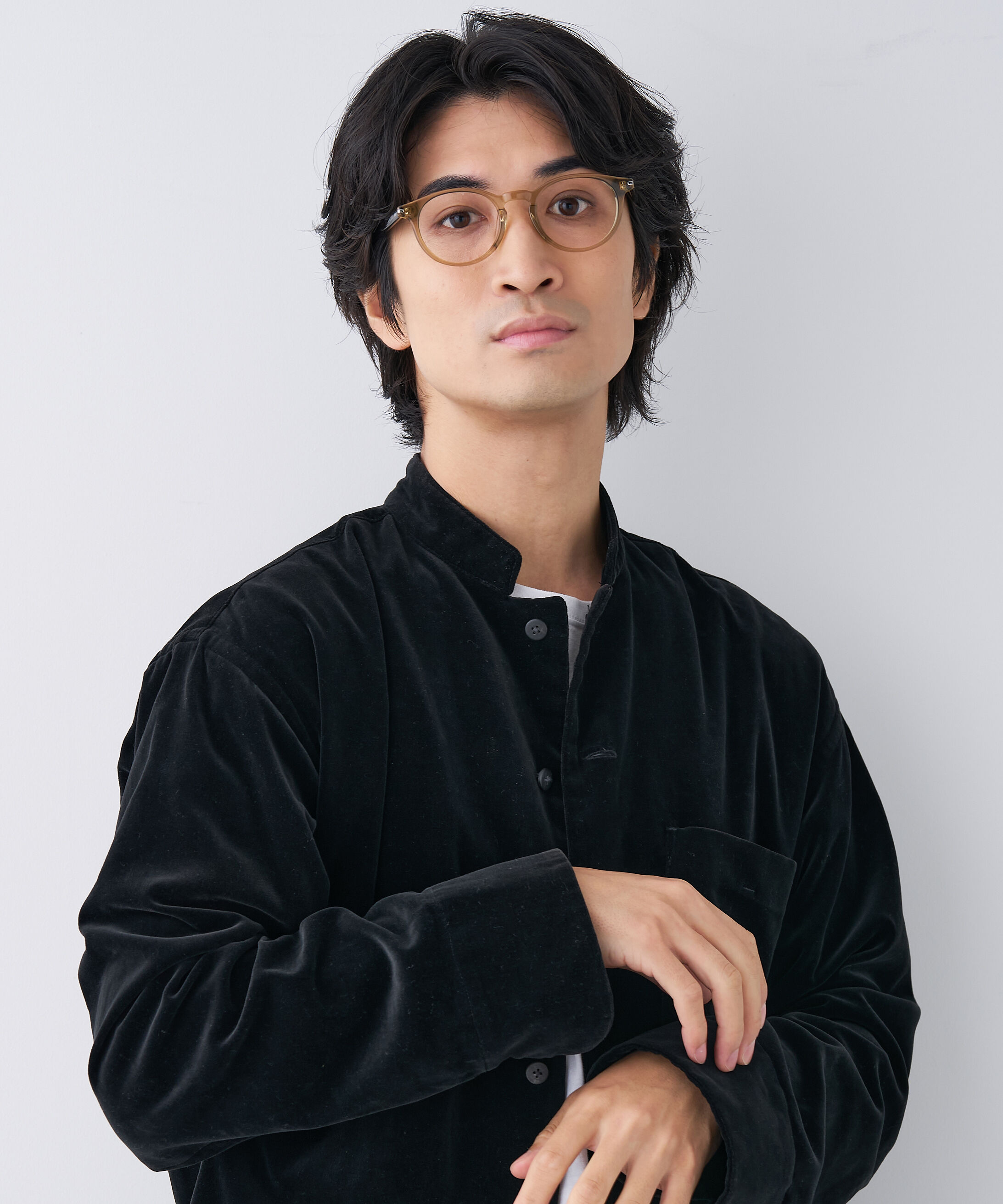  「ボストン型 メガネ｜Zoff｜UNITED ARROWS ユナイテッドアローズ レンズ交換券付き」|メガネ|