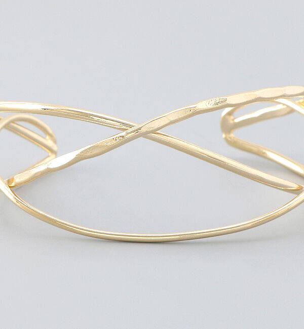 Phoebe「グリッターワイドカフバングル」|ブレスレット・バングル|