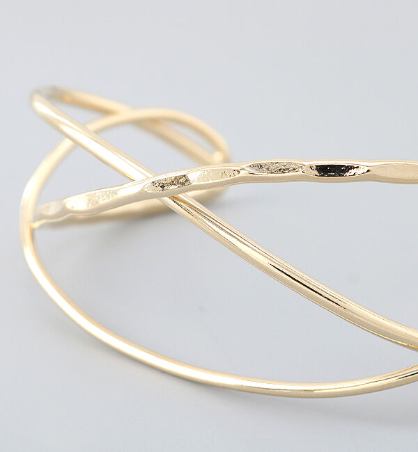 Phoebe「グリッターワイドカフバングル」|ブレスレット・バングル|