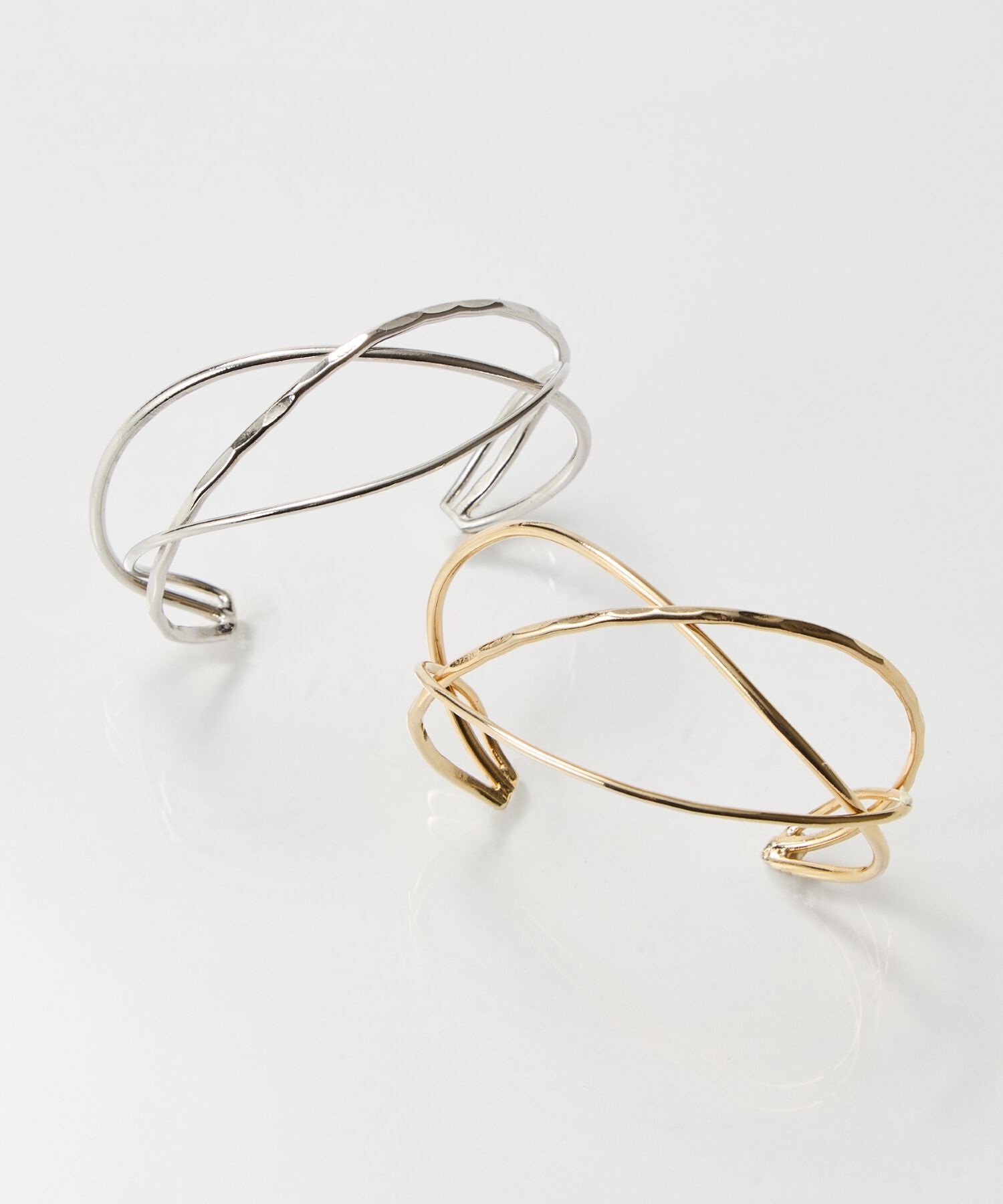 Phoebe「グリッターワイドカフバングル」|ブレスレット・バングル|