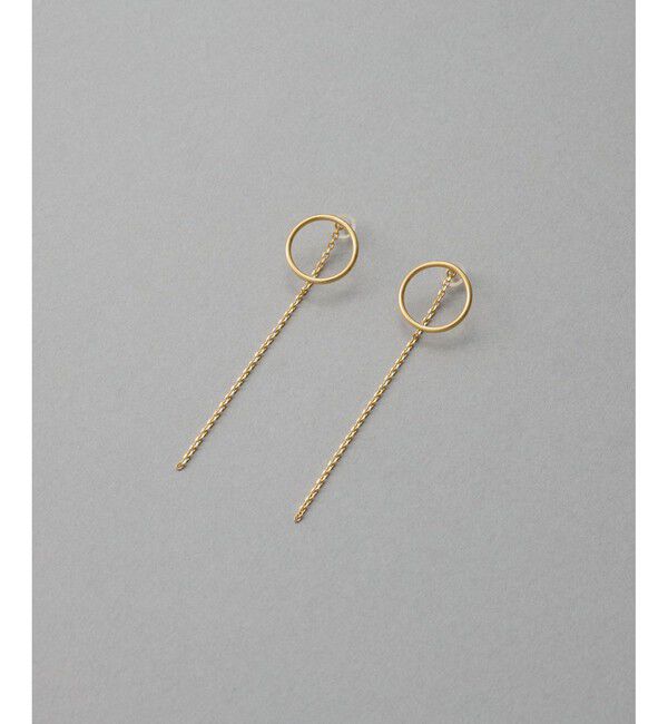 ete「サークル/チェーン ピアス」|ピアス|