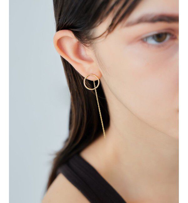 ete「サークル/チェーン ピアス」|ピアス|