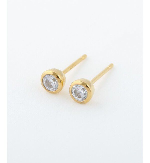 Jouete「サークル ピアス」|ピアス|イエローゴールド