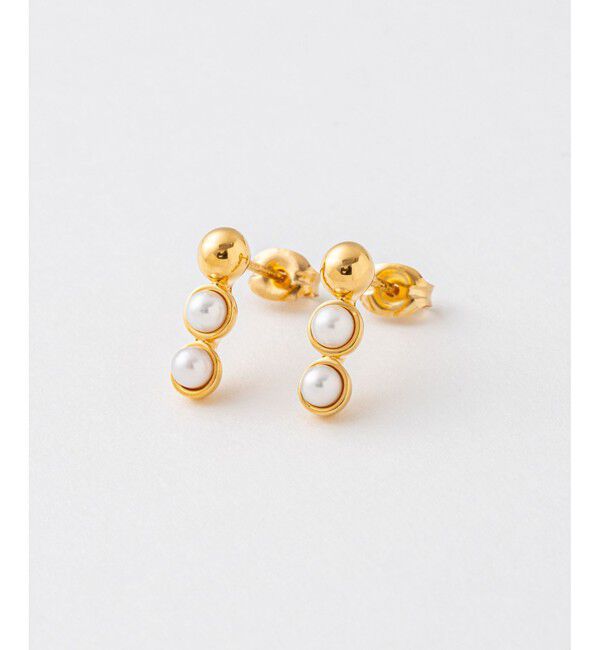 Jouete「ピアス パール」|ピアス|イエローゴールド