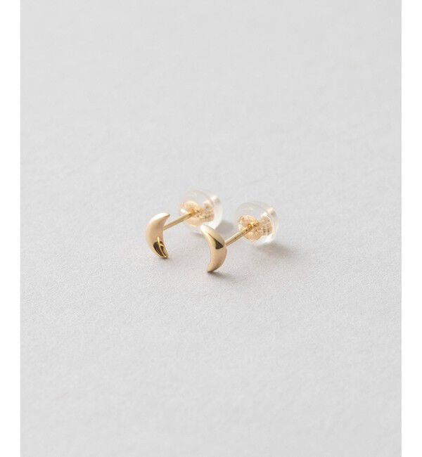 Jouete「[WEB LIMITED] K10YG ピアス ムーン」|ピアス|