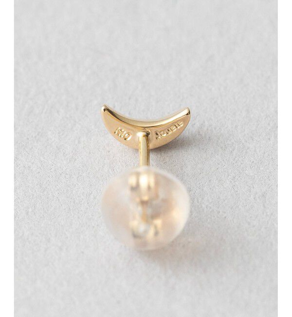 Jouete「[WEB LIMITED] K10YG ピアス ムーン」|ピアス|