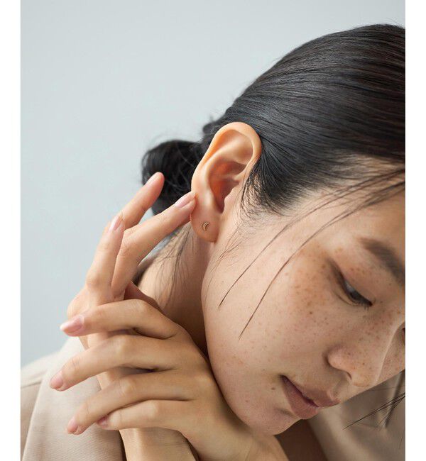 Jouete「[WEB LIMITED] K10YG ピアス ムーン」|ピアス|