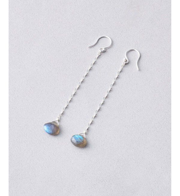 Jouete「ピアス ラブラドーライト」|ピアス|