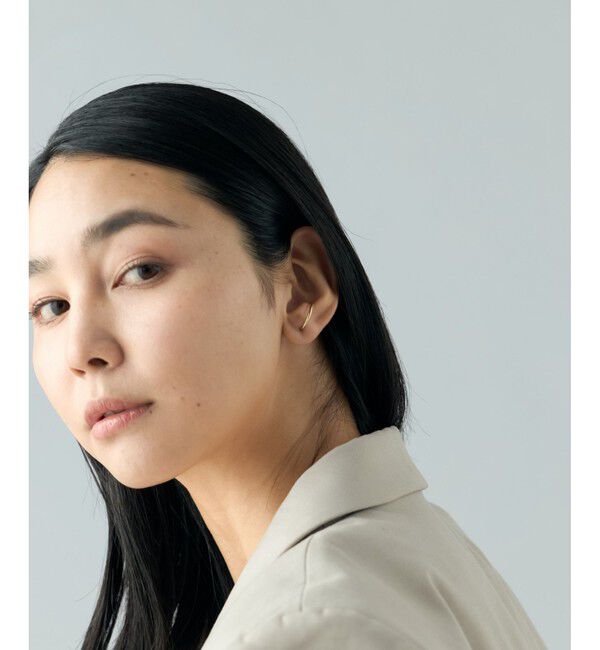 Jouete「[サスペンダー] K10YG ピアス オーバル」|ピアス|