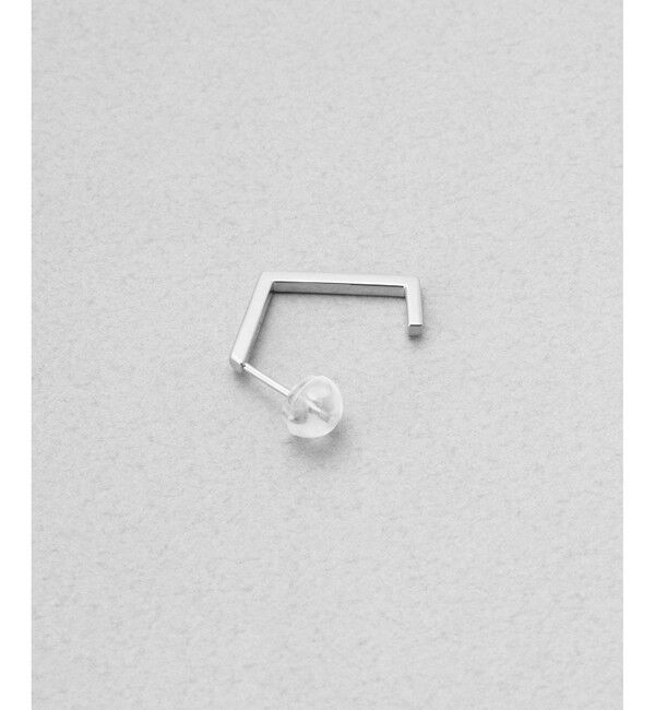 Jouete「[サスペンダー] K10WG ピアス ポリゴン」|ピアス|