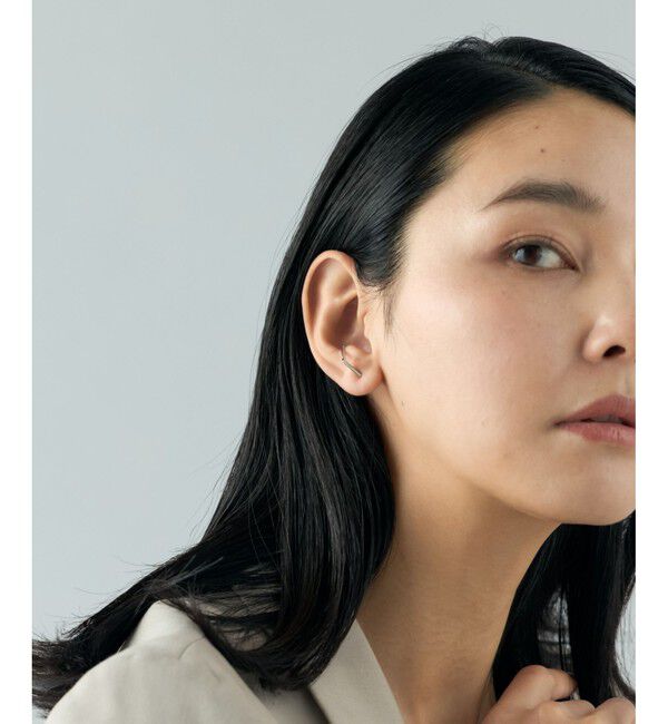 Jouete「[サスペンダー] K10WG ピアス ポリゴン」|ピアス|