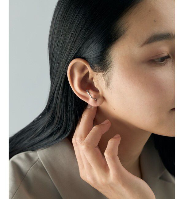 Jouete「[サスペンダー] K10WG ピアス ポリゴン」|ピアス|