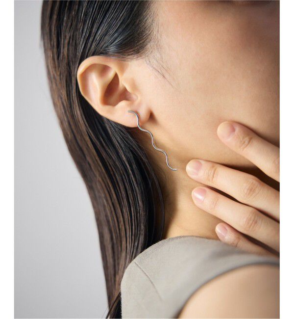 Jouete「ピアス ウェーブライン」|ピアス|