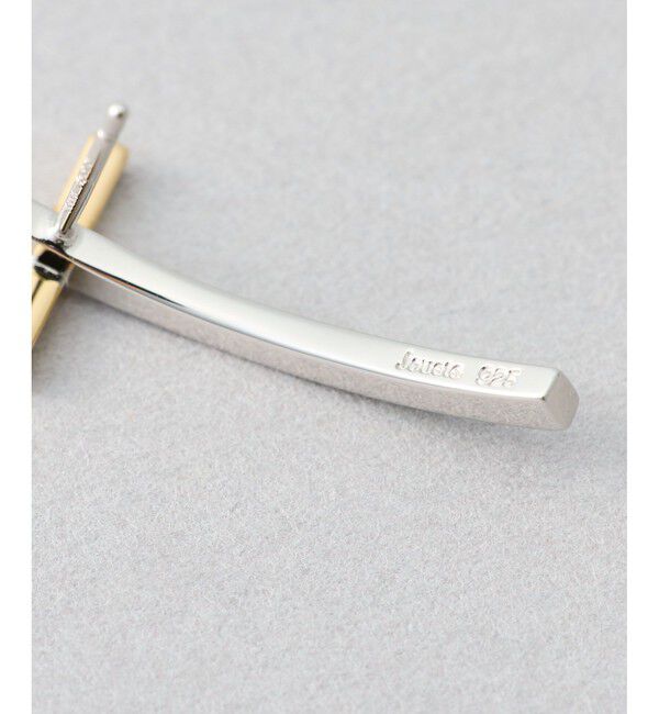 Jouete「[ウェアピアス] ジルコニア クロス コンビカラー」|ピアス|