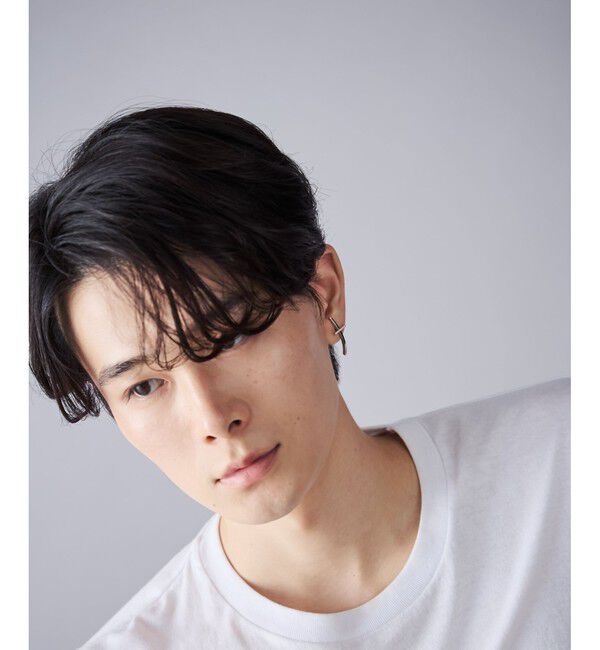 Jouete「[ウェアピアス] ジルコニア クロス コンビカラー」|ピアス|