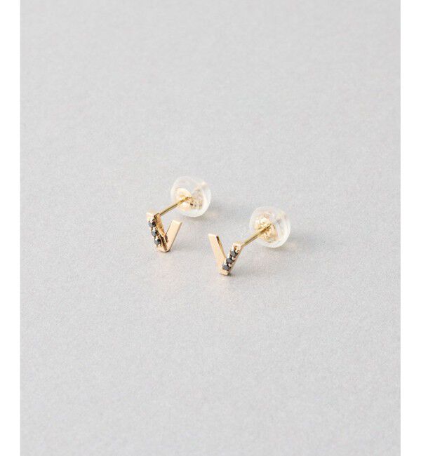 Jouete「K10YG ピアス ダイヤモンド」|ピアス|