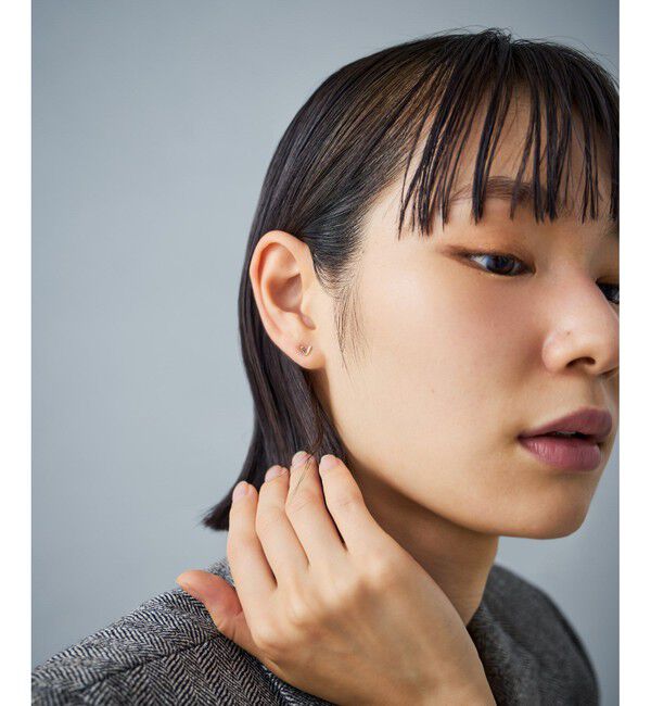 Jouete「K10YG ピアス ダイヤモンド」|ピアス|