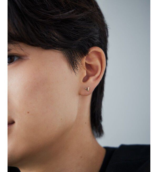 Jouete「K10YG ピアス ダイヤモンド」|ピアス|