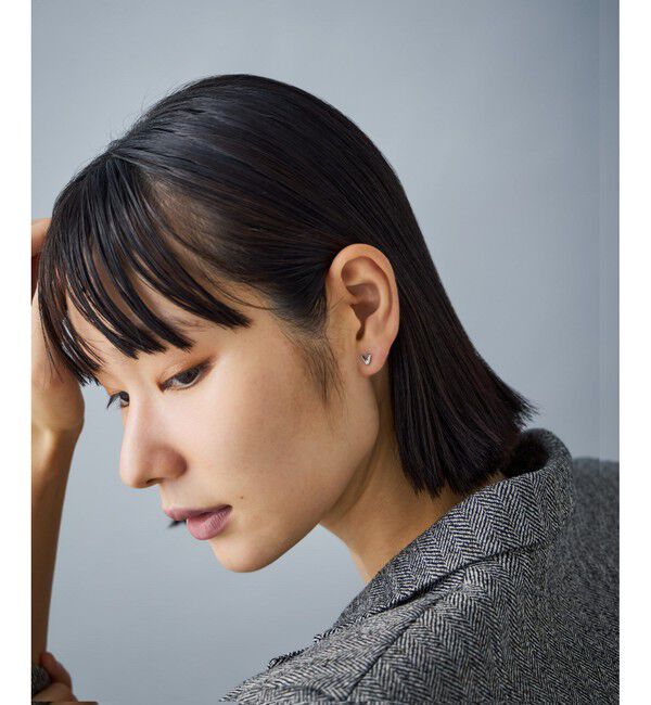 Jouete「K10WG ピアス ダイヤモンド」|ピアス|