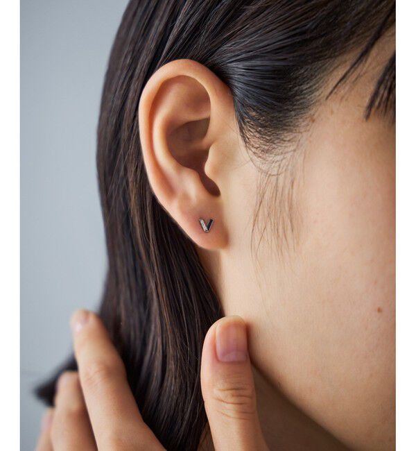 Jouete「K10WG ピアス ダイヤモンド」|ピアス|