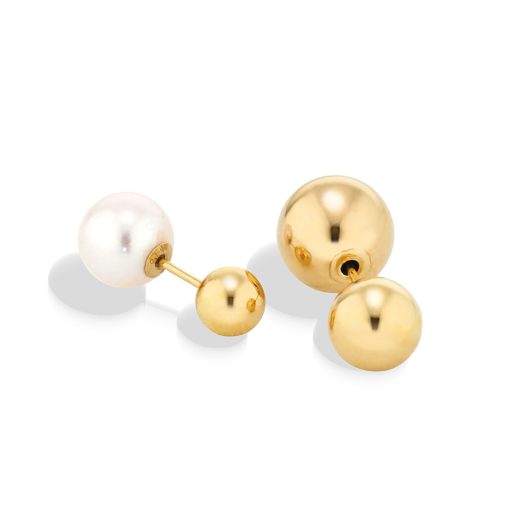 STAR JEWELRY「AKOYA PEARL BACK CATCH」|ピアス|