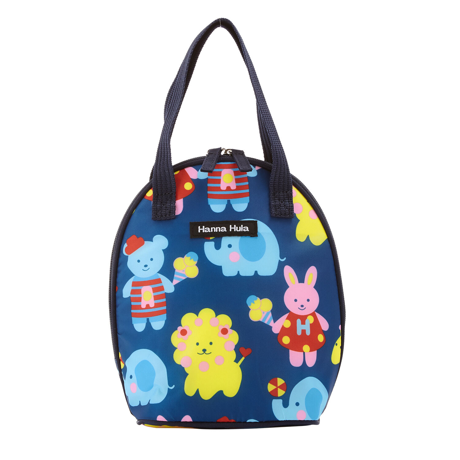 BACKYARD FAMILY「マグポーチ hanna hula ハンナフラ  通販 おしゃれ かわいい はっ水加工 撥水加工」|ポーチ|ブルー1