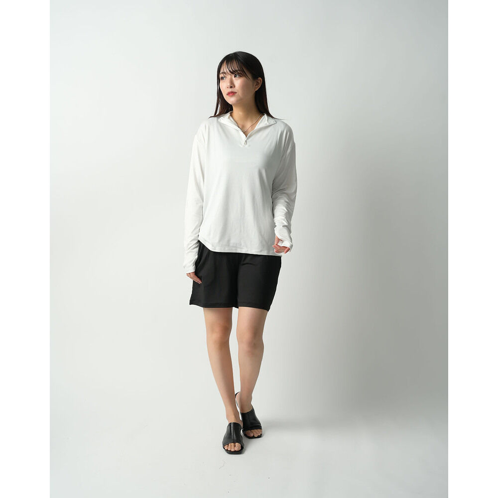 BACKYARD FAMILY「ラッシュガード 2WAY セットアップ 通販 半ズボン ズボン パンツ 長袖シャツ シャツ」|スポーツ|ブラック2