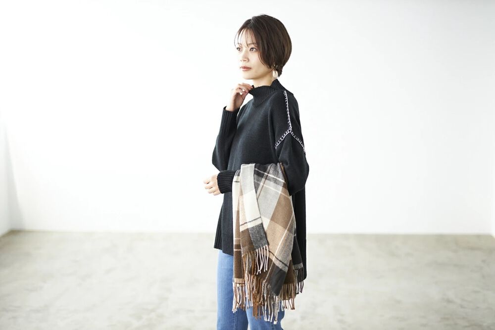 BACKYARD FAMILY「ニット レディース きれいめ 通販 セーター タートルネックセーター プルオーバー 長袖」|ニット・セーター|