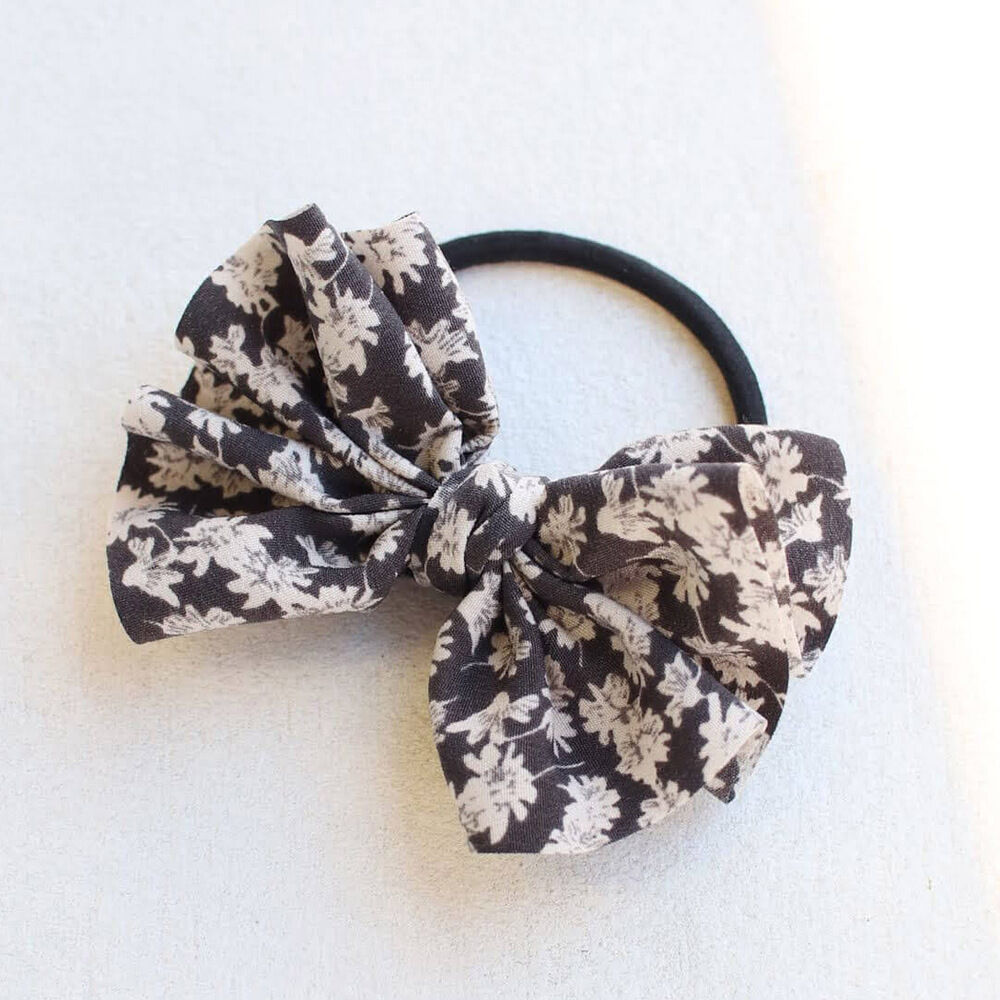 BACKYARD FAMILY「ヘアゴム キッズ リボン 通販 ヘア ゴム 髪飾り 子供 子ども こども 子供用 女の子 卒園式」|その他|グレー1