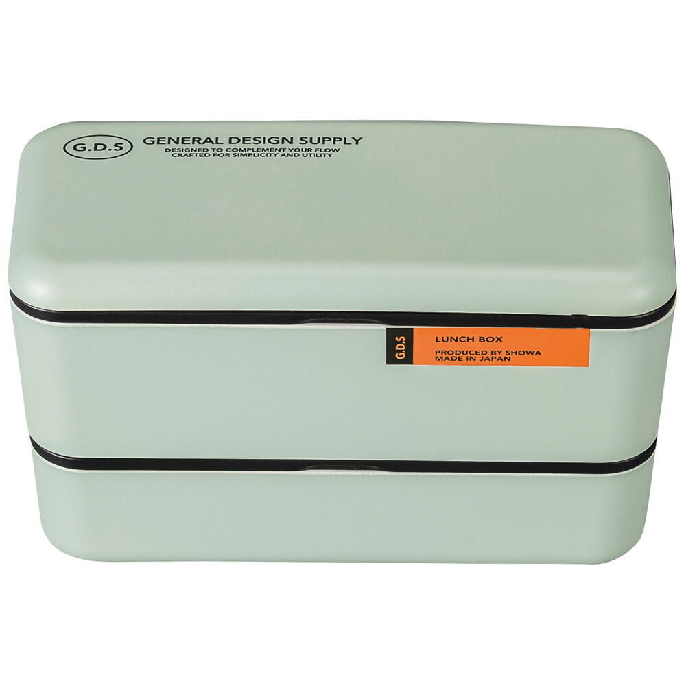 BACKYARD FAMILY「弁当箱 2段 730ml 通販 日本製 正和 ランチボックス 二段 お弁当箱 二段弁当箱」|食器・キッチングッズ|グリーン1