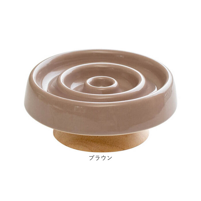 BACKYARD FAMILY「早食い防止 食器 猫 陶器 通販 ねこ フードボウル 高さがある スローフードボウル ペット食器」|その他|