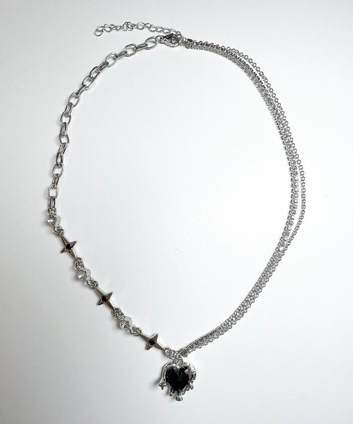 BACKYARD FAMILY「ネックレス ハート レディース 通販 ダイヤモンドハーツ nec-0990 Diamond」|その他|