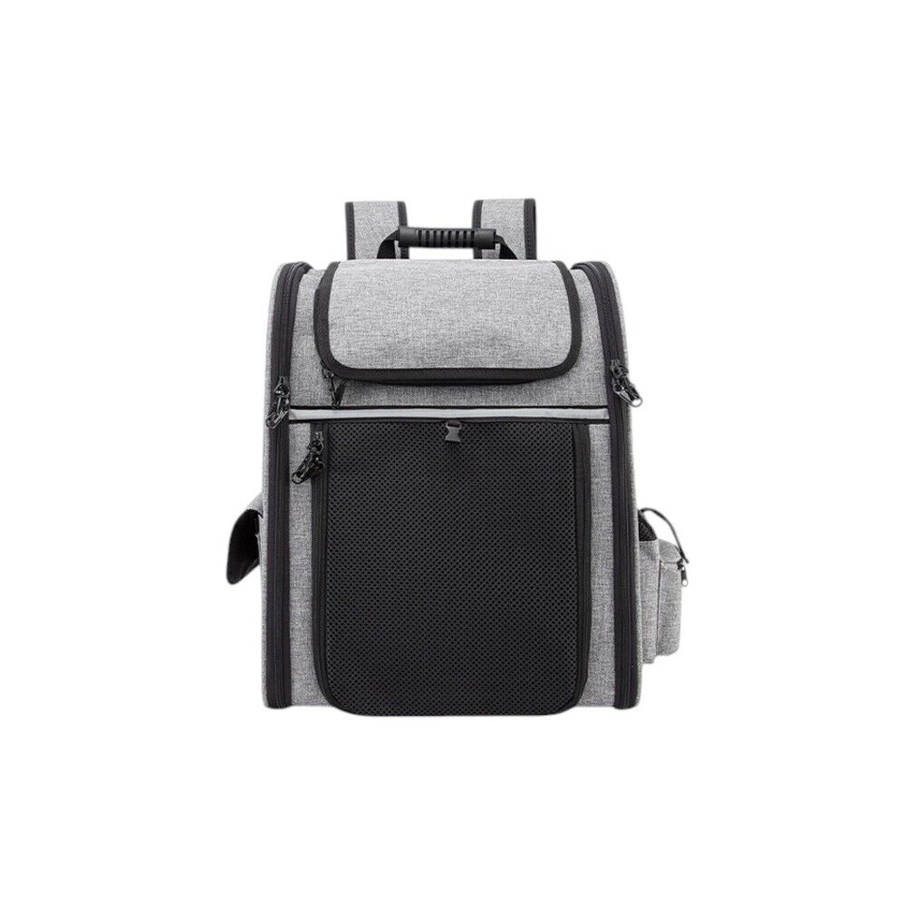 BACKYARD FAMILY「ペットキャリー ペットバッグ 通販 ペットキャリーバッグ リュック キャリーバッグ 犬 猫 バッグ」|その他|グレー1