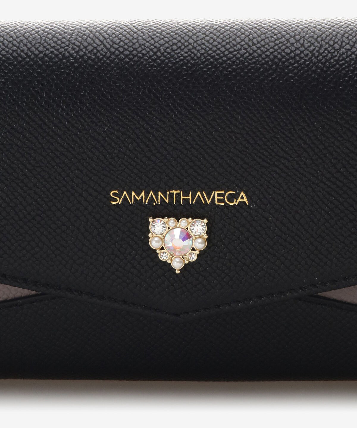 Samantha Vega「ハートビジュー付き長財布」|財布|