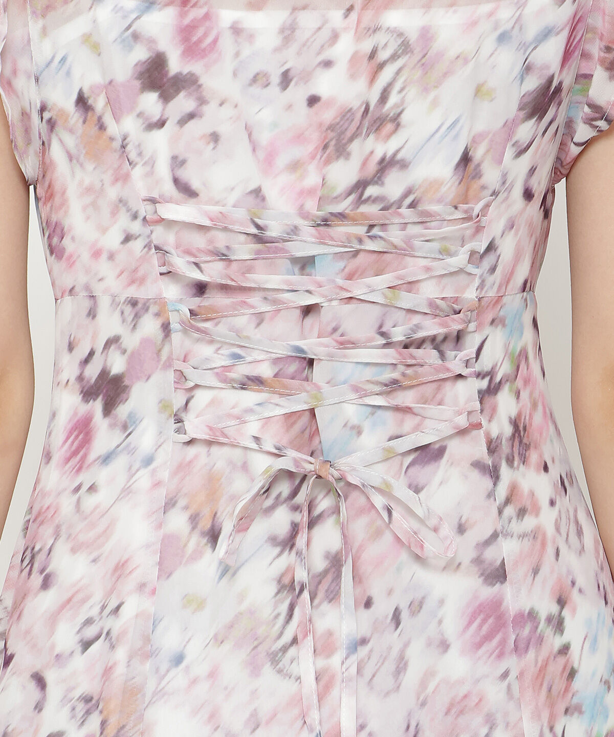 REDYAZEL「水彩フラワープリントワンピース」|ワンピース|