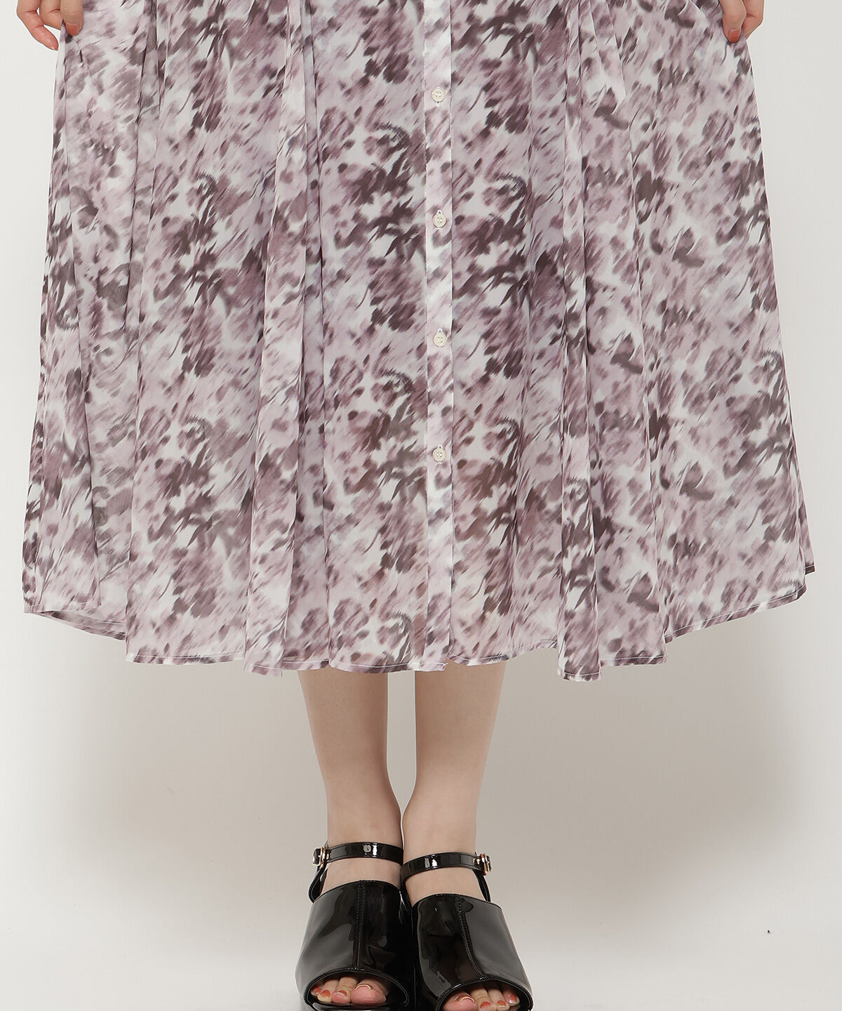 REDYAZEL「水彩フラワープリントワンピース」|ワンピース|