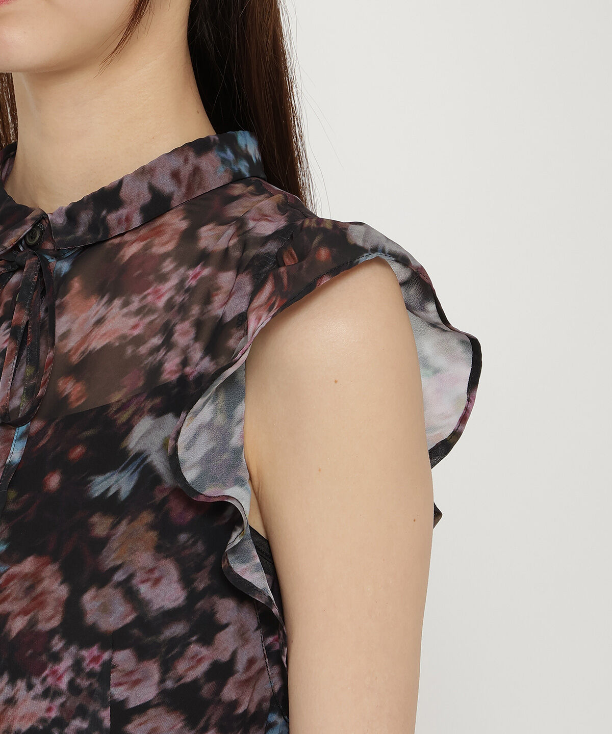 REDYAZEL「水彩フラワープリントワンピース」|ワンピース|