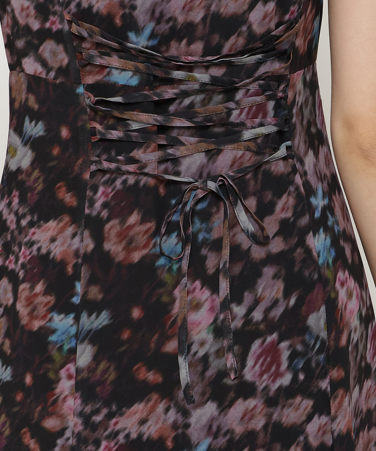 REDYAZEL「水彩フラワープリントワンピース」|ワンピース|