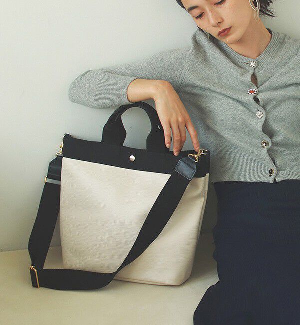 TOPKAPI BREATH「【WEB限定】【VERY 10月号掲載】RIPPLE リプル 縦型 2way ショルダー トートバッグ L」|ショルダー・メッセンジャー|