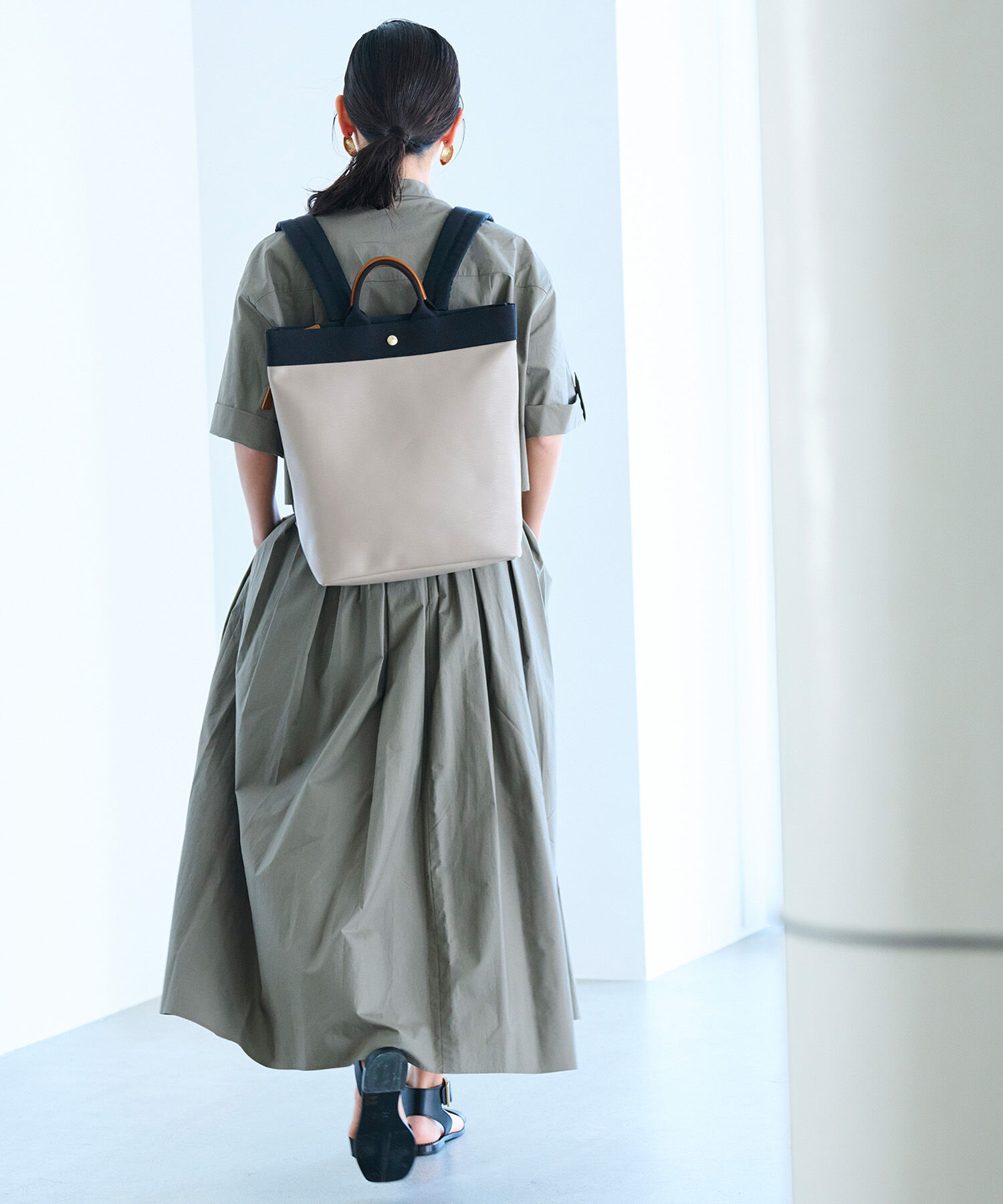 TOPKAPI BREATH「【Breath TOPKAPI】RIPPLE リプル A4 トート リュック / バックパック 撥水」|トートバッグ|