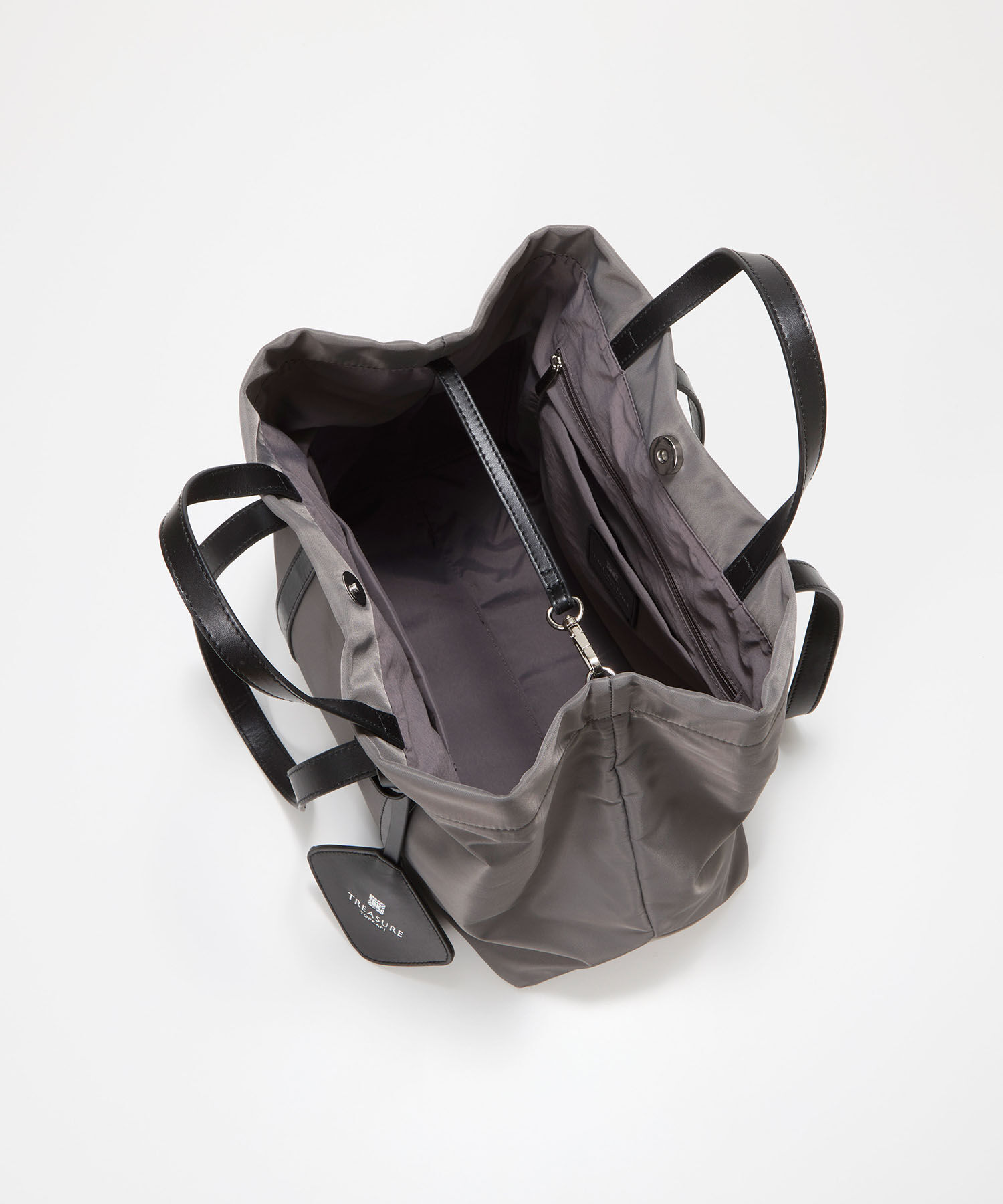 TOPKAPI TREASURE「【TREASURE TOPKAPI】ナイロン レザー ハンドル A4 トートバッグ」|トートバッグ|